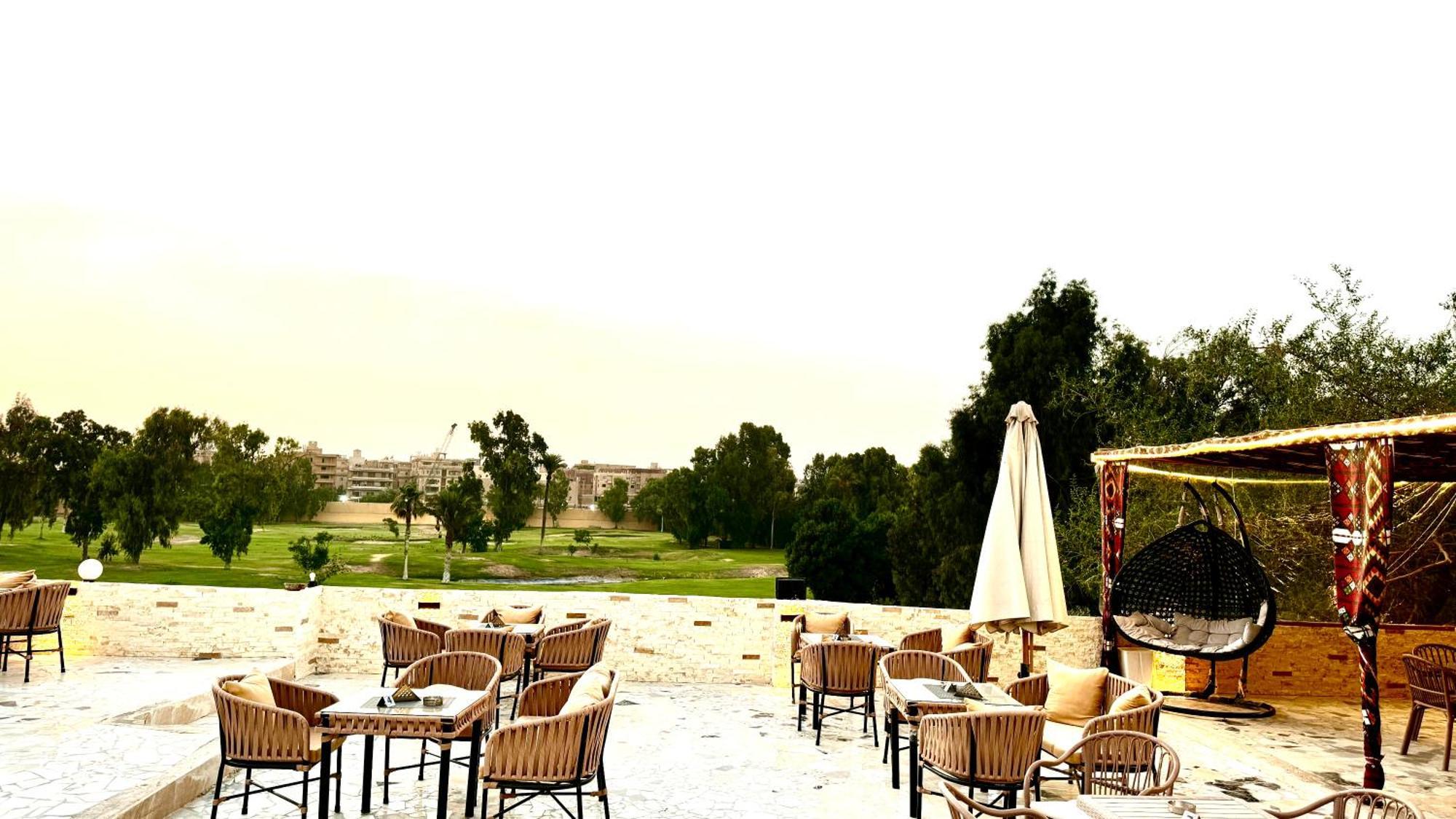 Golf Pyramids View Hotel Kafrat al Jabal Luaran gambar