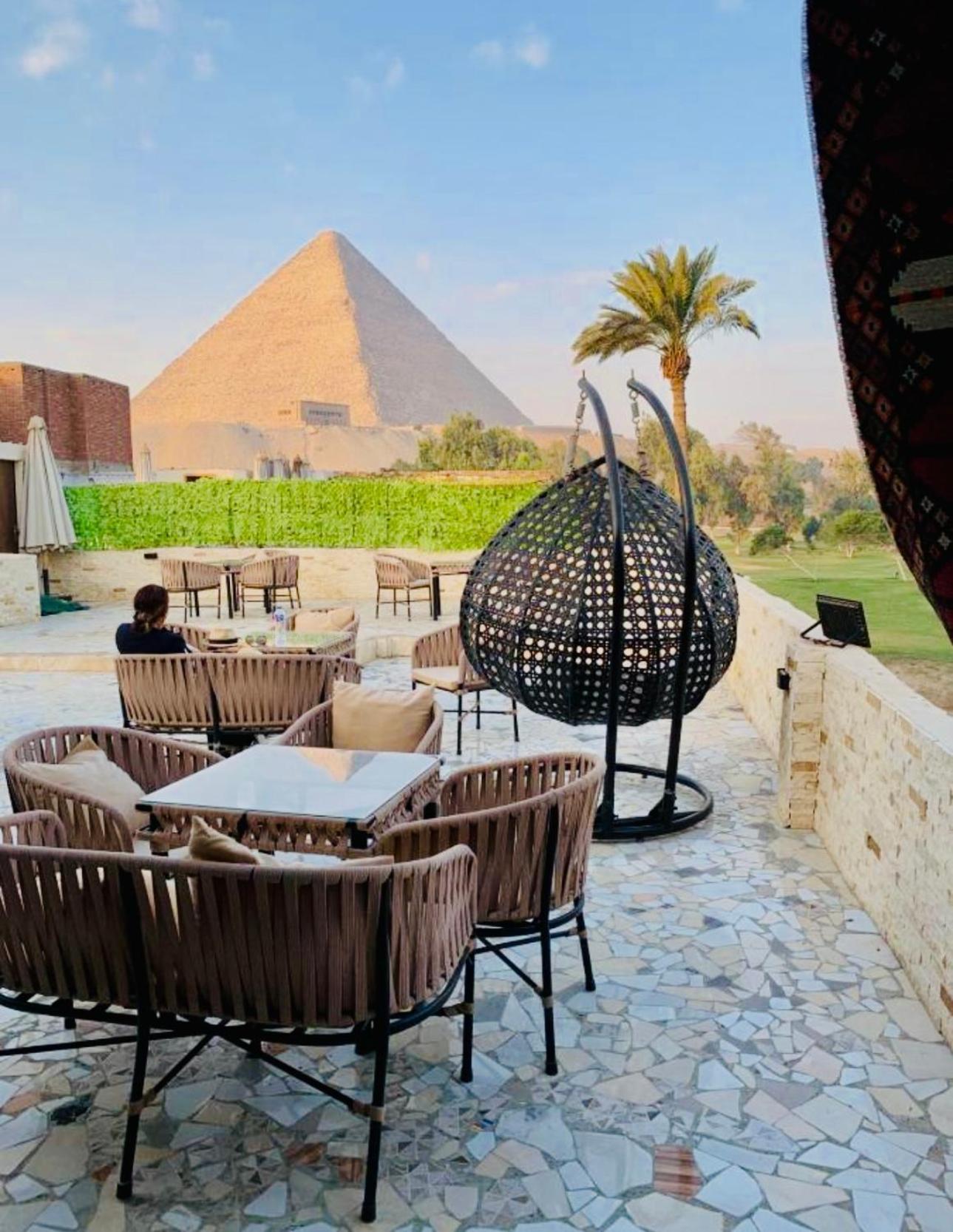Golf Pyramids View Hotel Kafrat al Jabal Luaran gambar